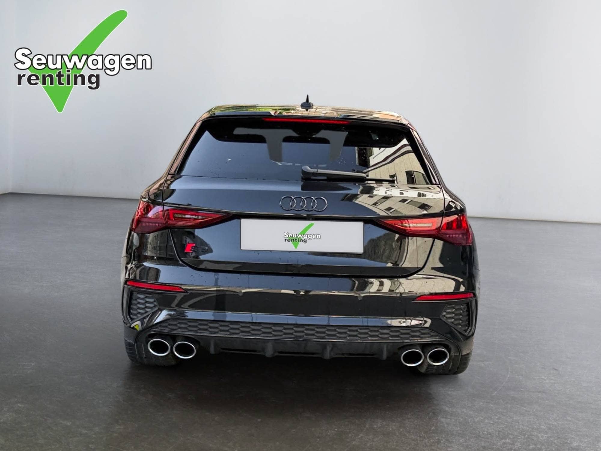 Coche Andorra Coche - Audi-S3-Sportback Full Black image - 4