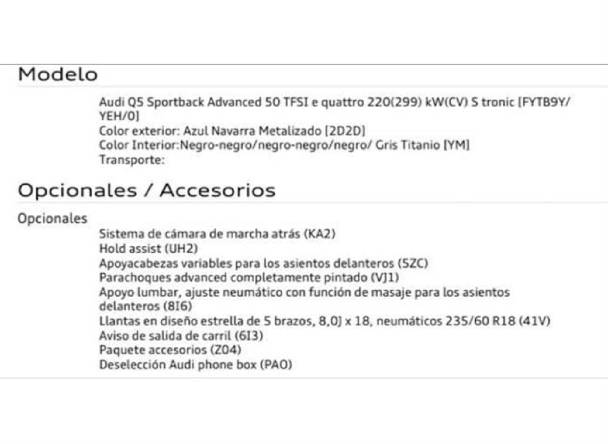 Coche Andorra Coche - Audi-Q5-Sportback image - 3