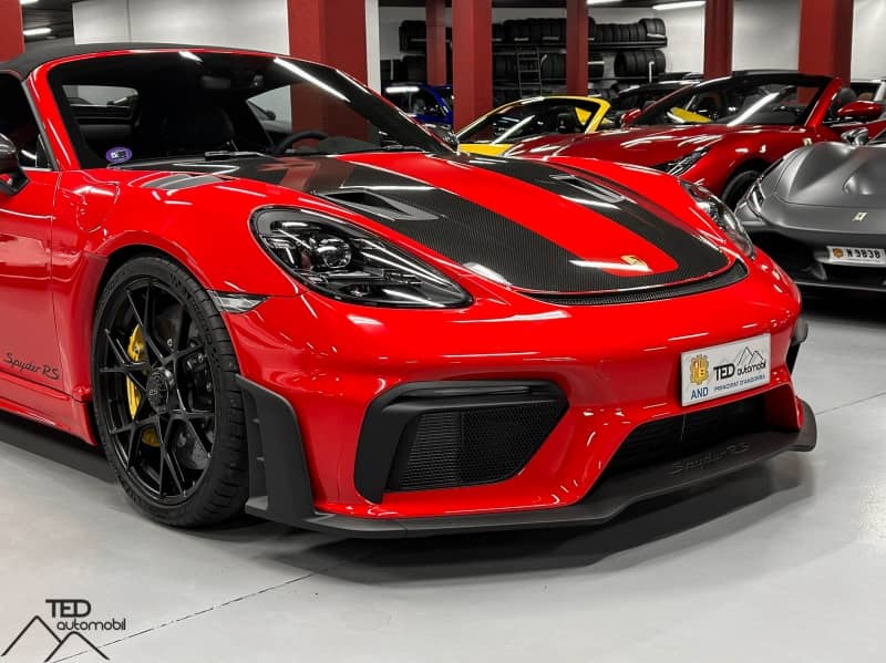 Coche Andorra Coche - Porsche-Boxster-718 Spyder RS Weissach image - 5